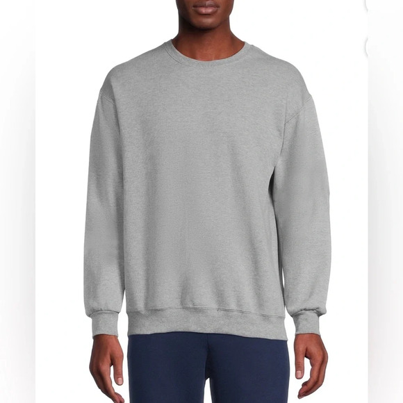 Athletic Works Men's Fleece Crewneck Sweatshirt - Picture 1 of 3